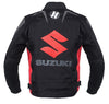 Suzuki Schwarz Motorrad Textiljacke