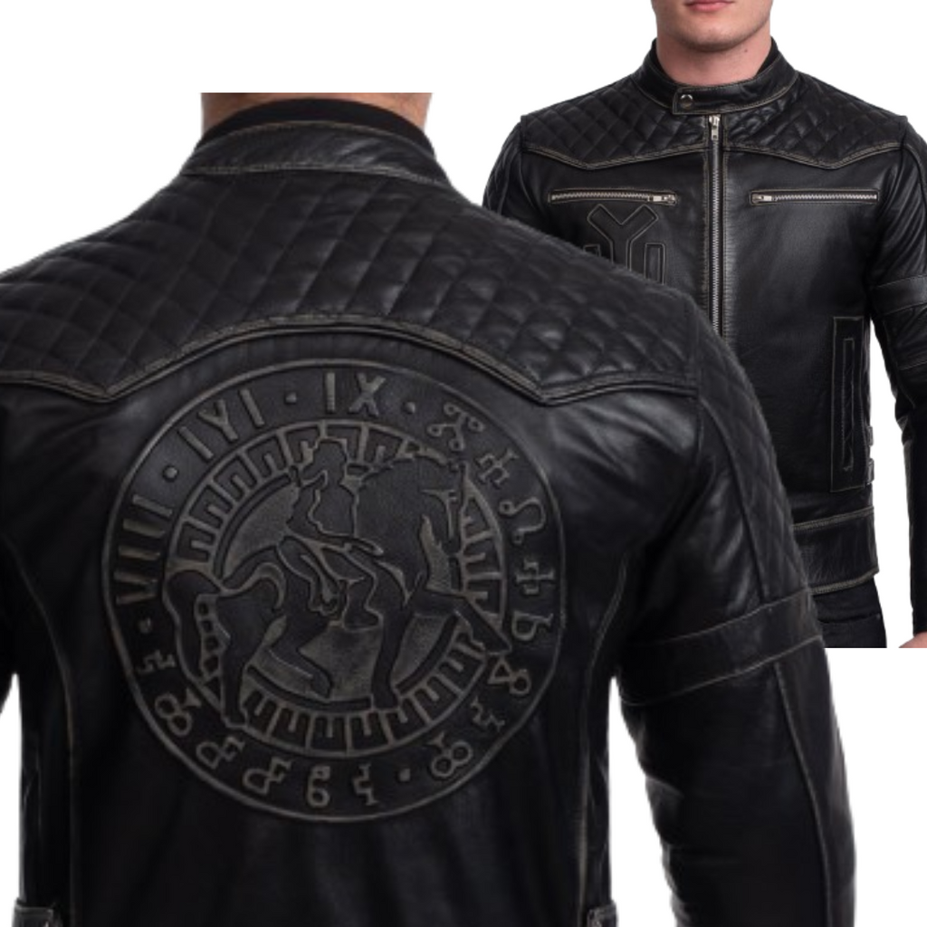 Madara Motorrad Racing Lederjacke
