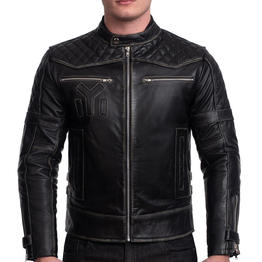 Madara Motorrad Racing Lederjacke