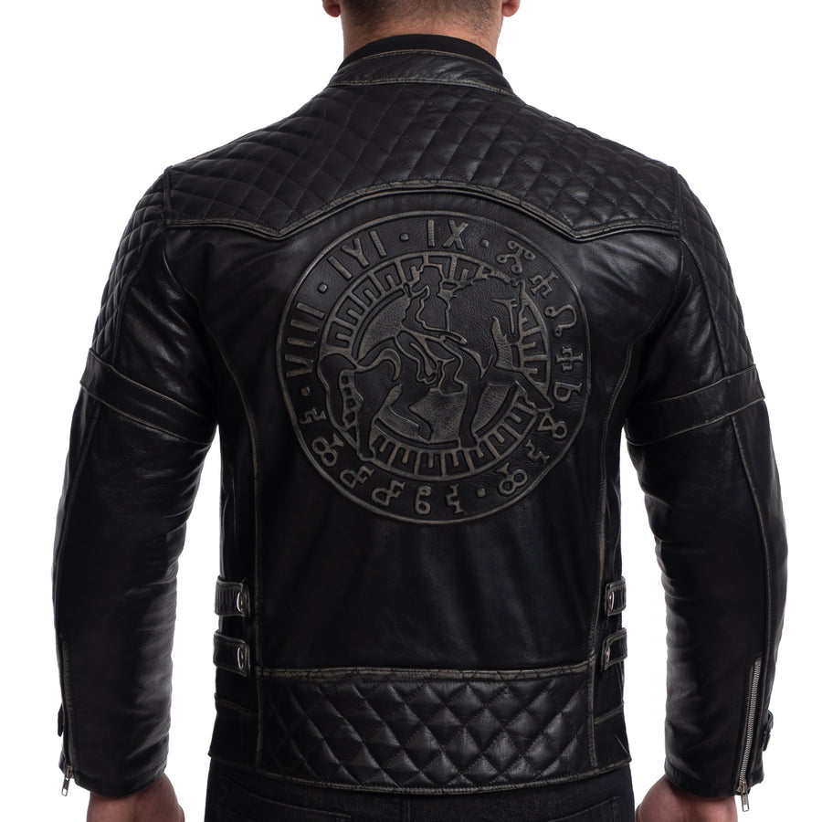 Madara Motorrad Racing Lederjacke